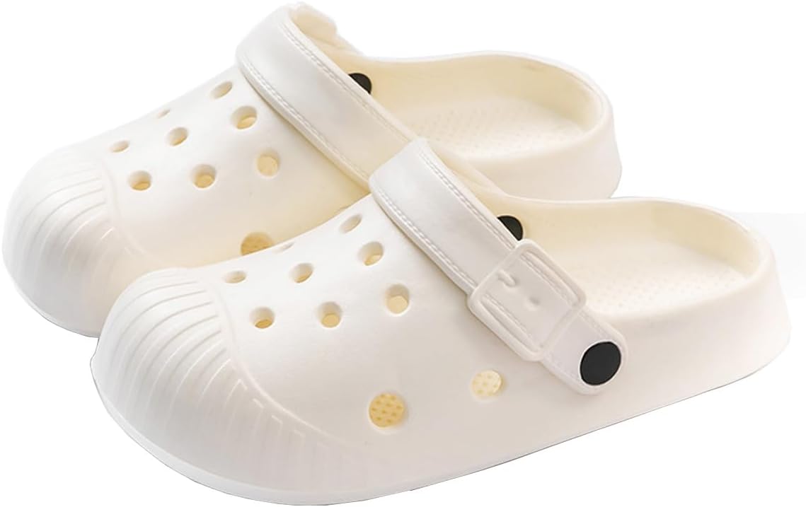 

Садовые сабо с противоскользящей подошвой для женщин и мужчин Lhxyuo, белый