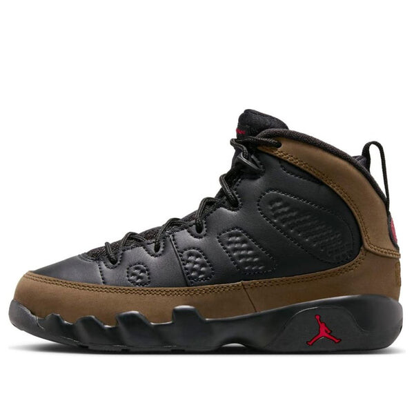 

Кроссовки 9 retro 'olive' Air Jordan, черный