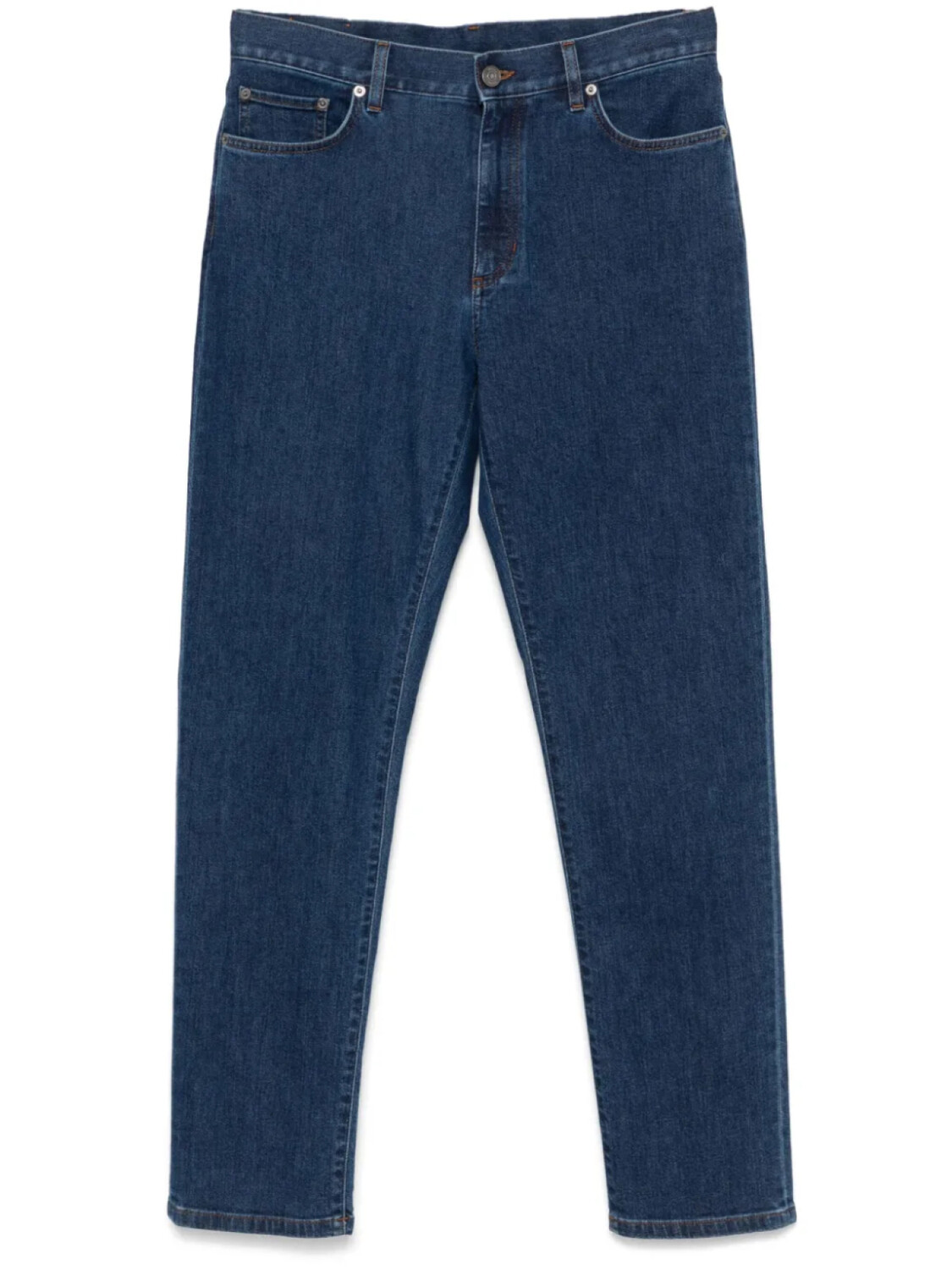 

Zegna зауженные джинсы, синий
