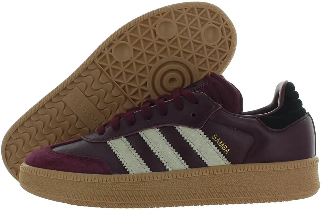 Мужские кроссовки Adidas Samba XLG для повседневной носки, бордовый/бежевый/красный