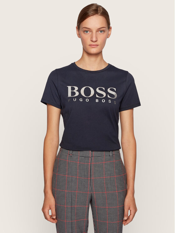 

Футболка обычного кроя C Elogo 50436773 Boss, синий