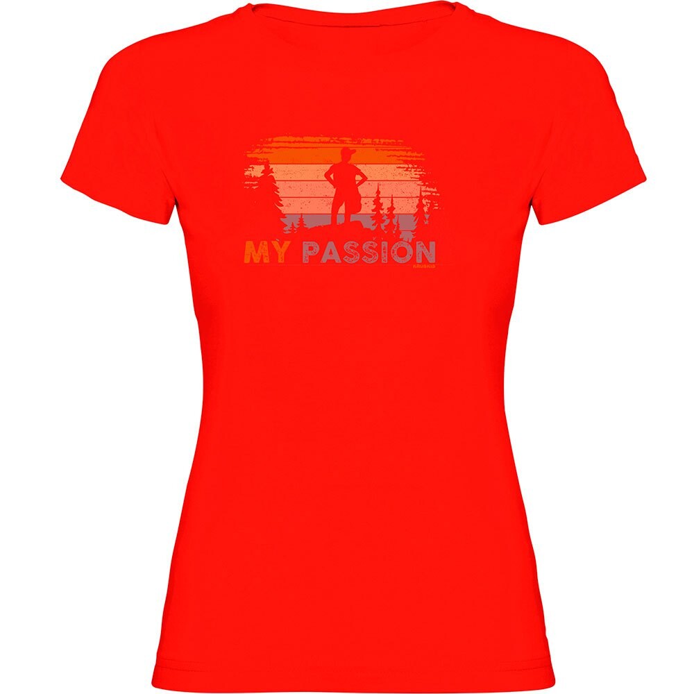 

Футболка с коротким рукавом Kruskis My Passion, красный