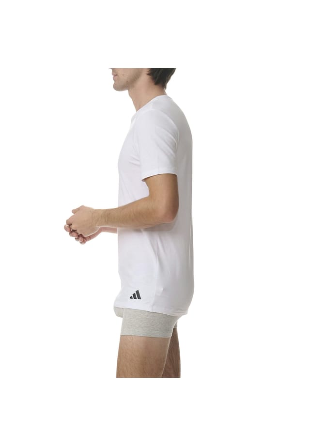 Футболка Active Flex из хлопка быстросохнущая упаковка из 2 шт. Adidas, белый — фото 4
