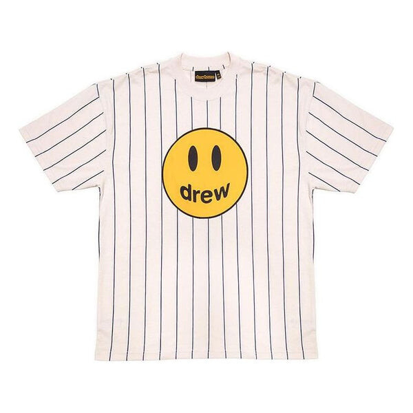 

Футболка mascot t-shirt 'navy pinstripe' Drew House, белый
