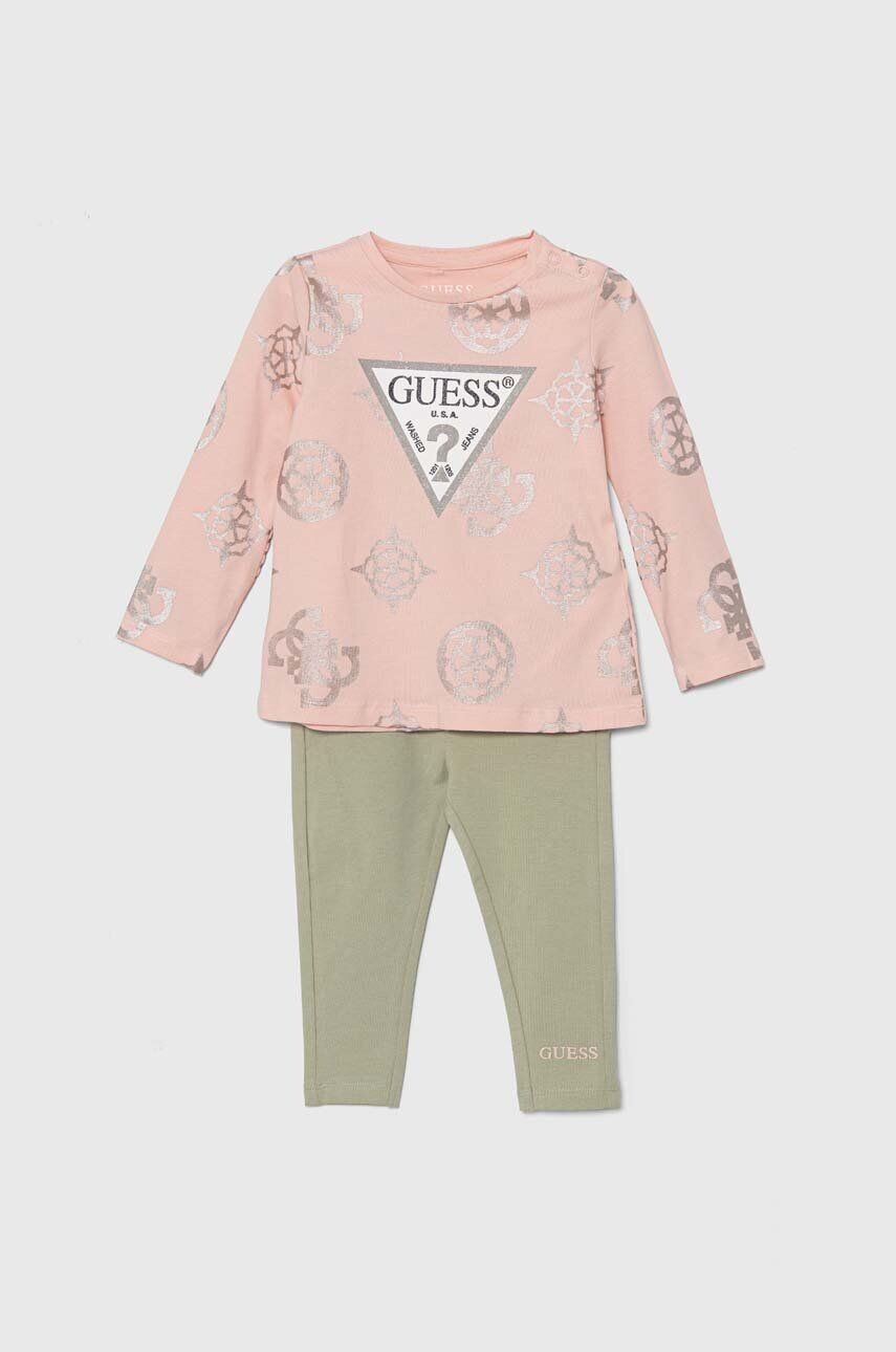 

Guess наряд новорожденного, оранжевый
