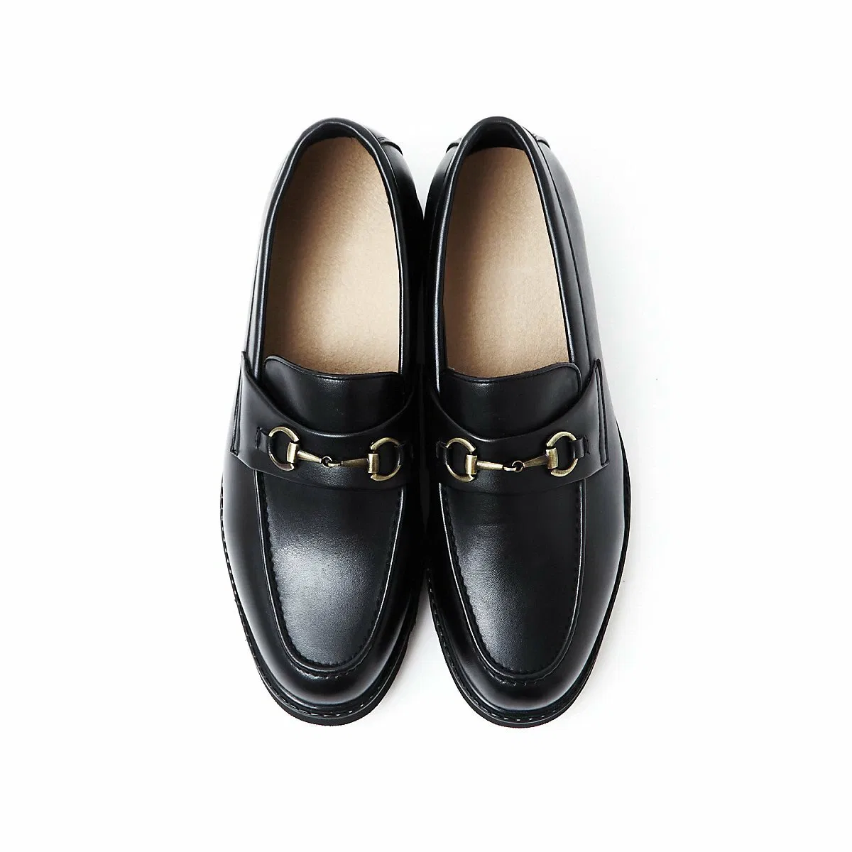 Лоферы с объемной подошвой/лоферы с монетоприемником Abahouse Lastword, black — фото 4