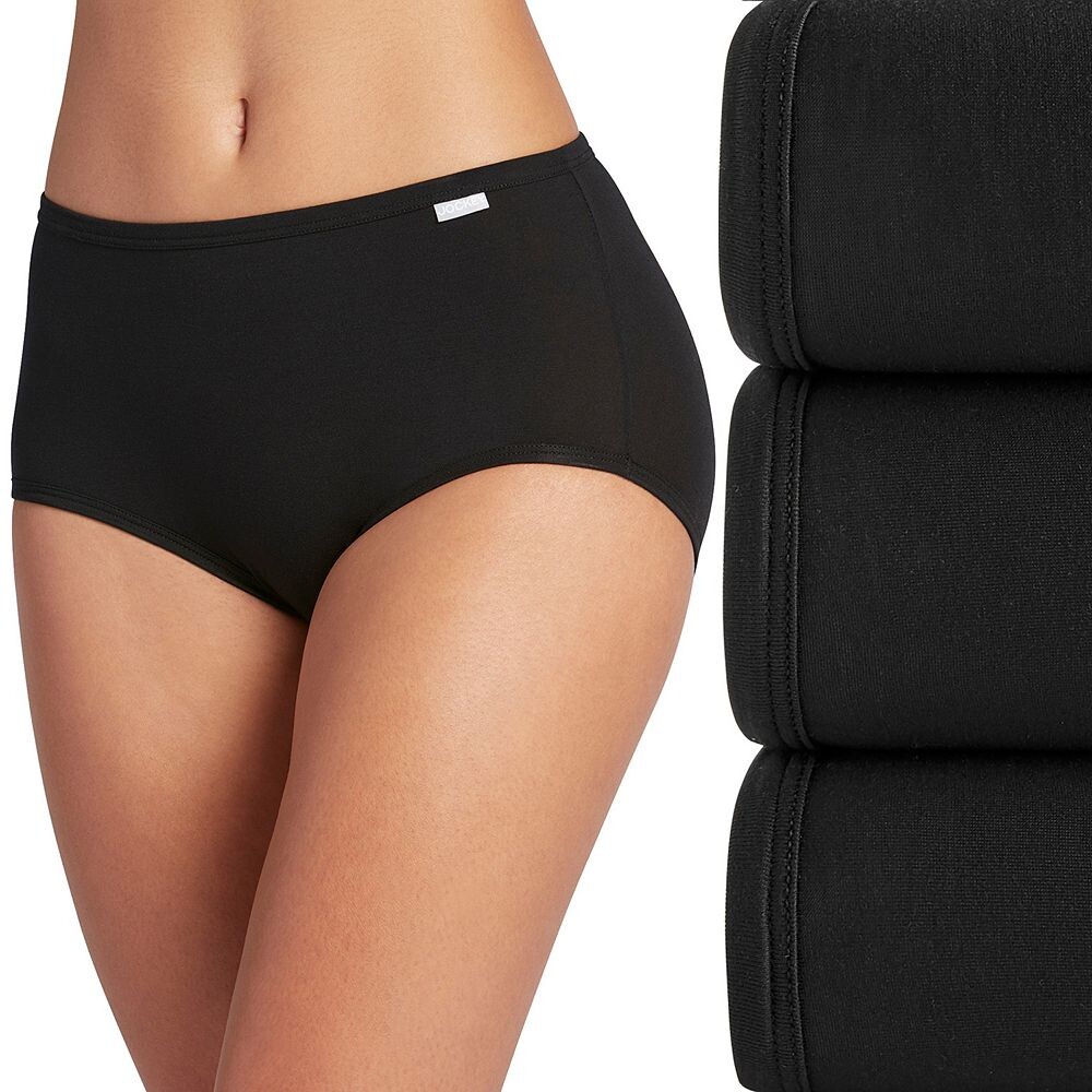 

Женский Jockey 3 шт. Комплект трусиков Supersoft 2073, цвет Black Asst