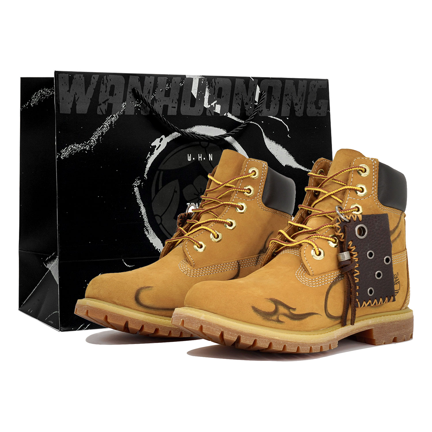 

Мужские ботинки Timberland PREMIUM кастомизированные "Клеймо", светло-коричневый, Желтый, Мужские ботинки Timberland PREMIUM кастомизированные "Клеймо", светло-коричневый