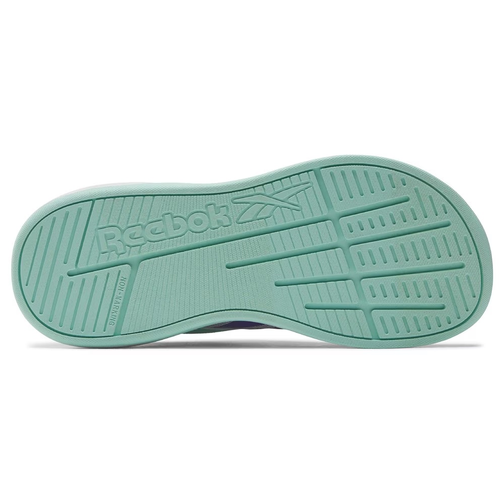 Детские кроссовки-слипоны nano play для малышей/подростков Reebok, aqua/purple — фото 4
