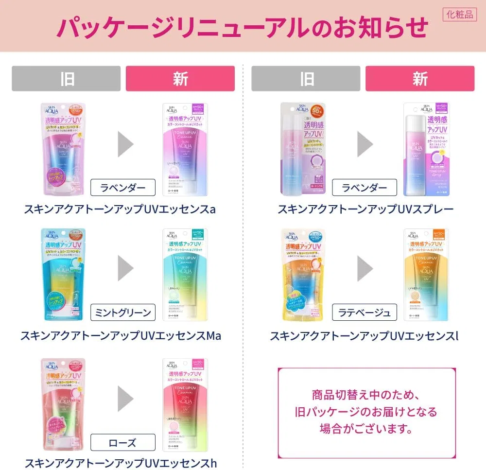 Солнцезащитный крем Skin Aqua Tone Up UV Essence, лавандовый, SPF50+ PA++++, 80 г — фото 2