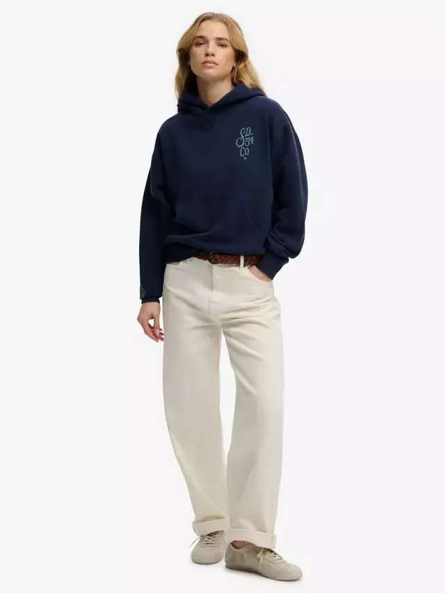 Худи Heritage Hamptons Superdry, Richest Navy — фото 3