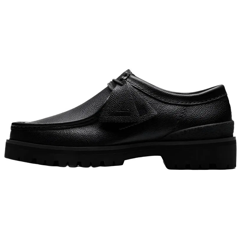 Дерби шнурованные Clarks из замши Black