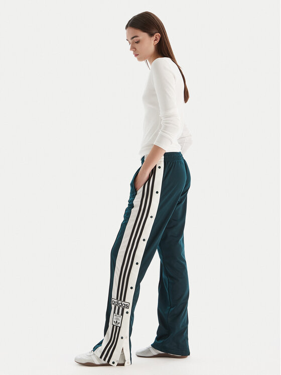 Спортивные брюки loose fit Adibreak JV7515 Adidas, зеленый — фото 2
