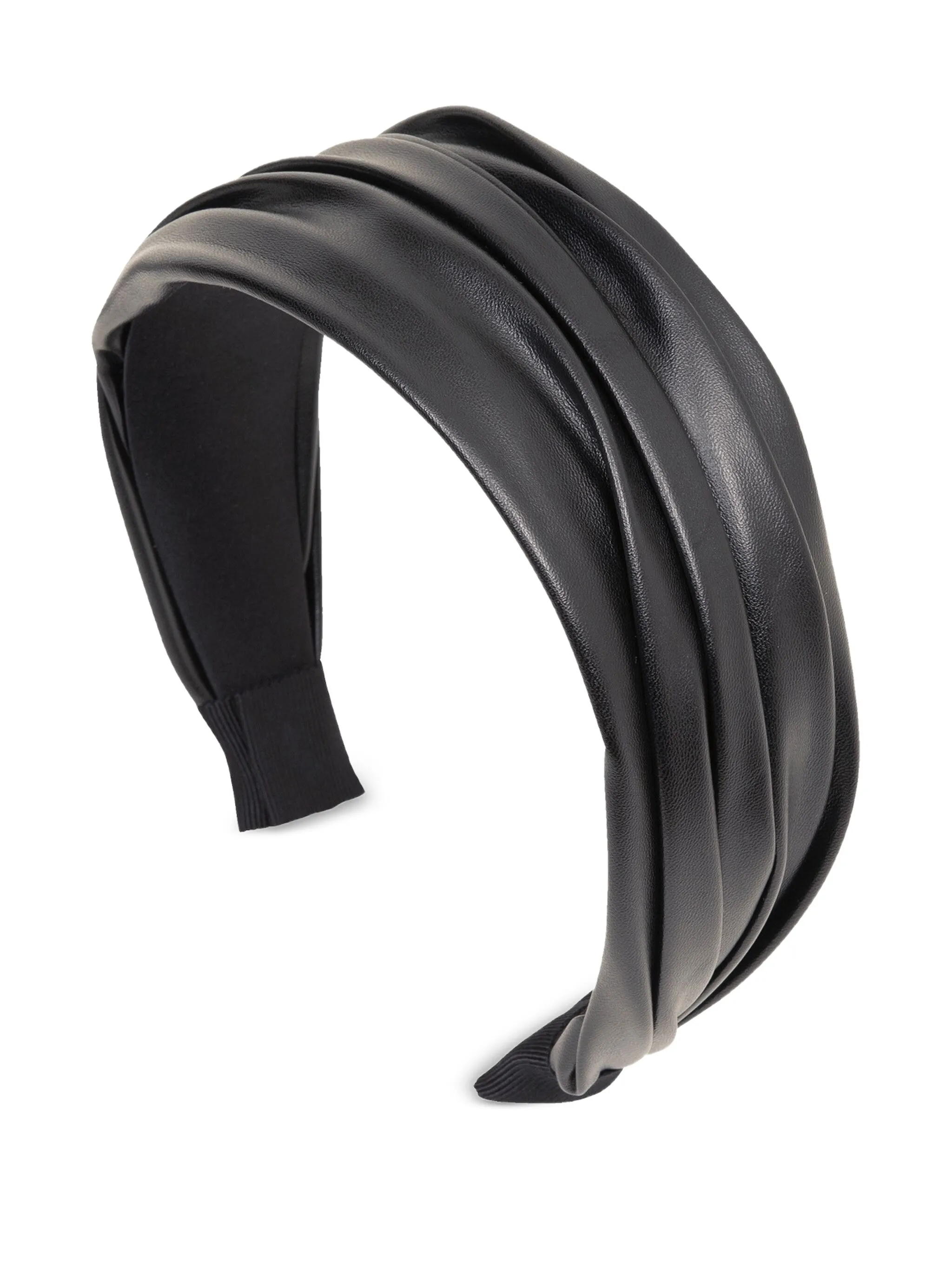 

Плиссированный ободок Natasha Jennifer Behr, черный