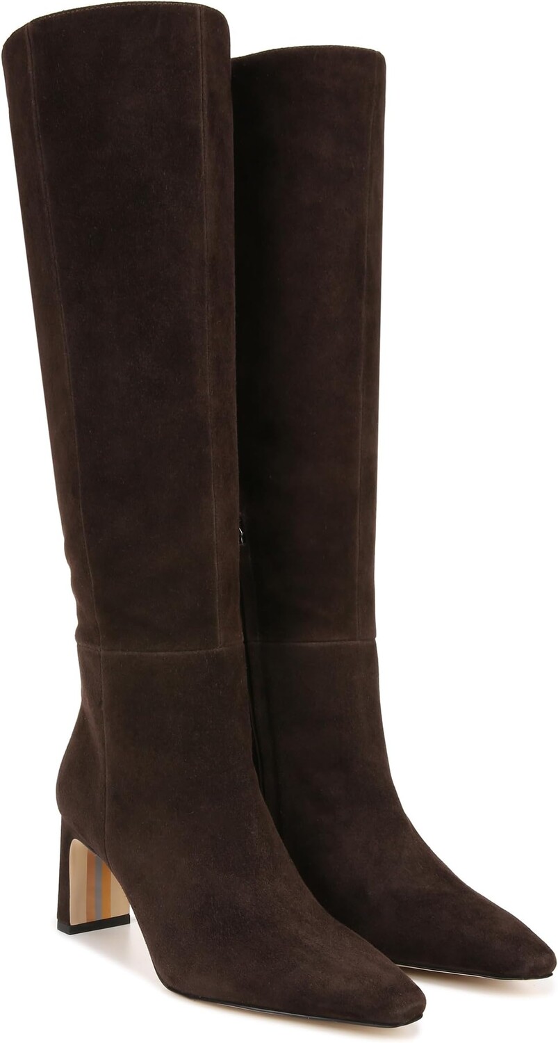 Сапоги Sylvia Sam Edelman, черная замша