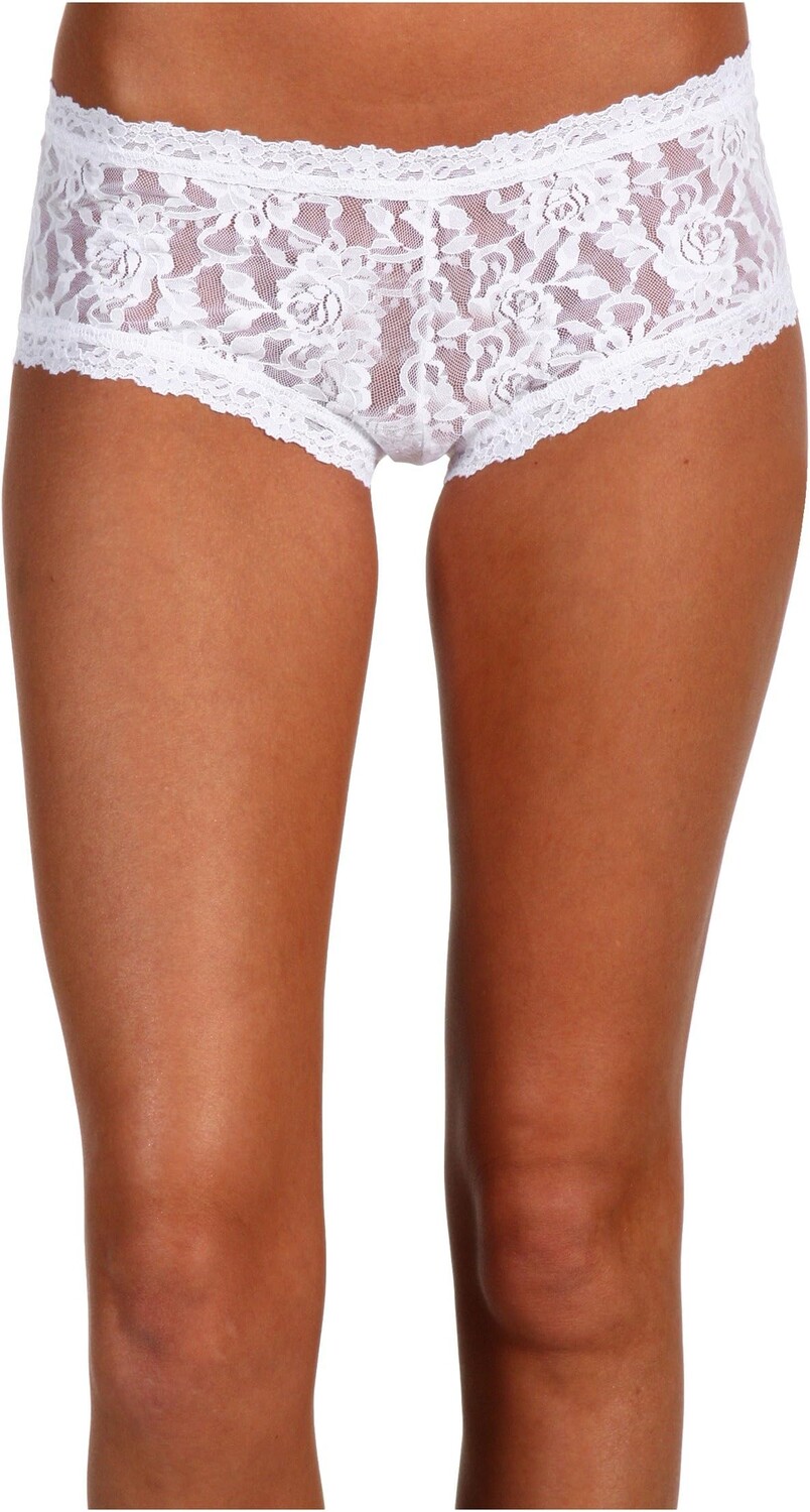 

Фирменные кружевные шорты для мальчика Hanky Panky, белый