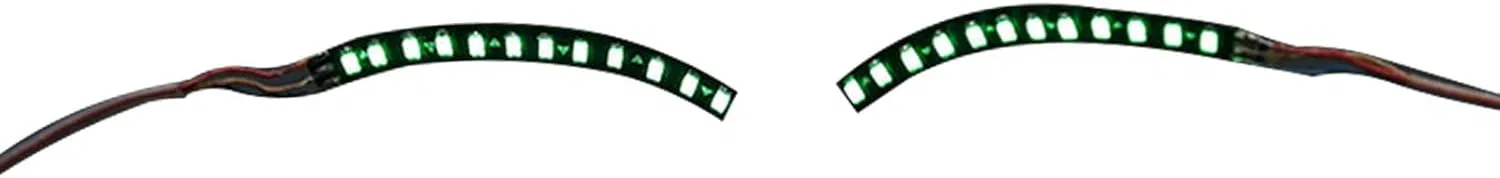 Светящиеся накладные ресницы LED от Bewinner ‎Bewinner, Green — фото 4