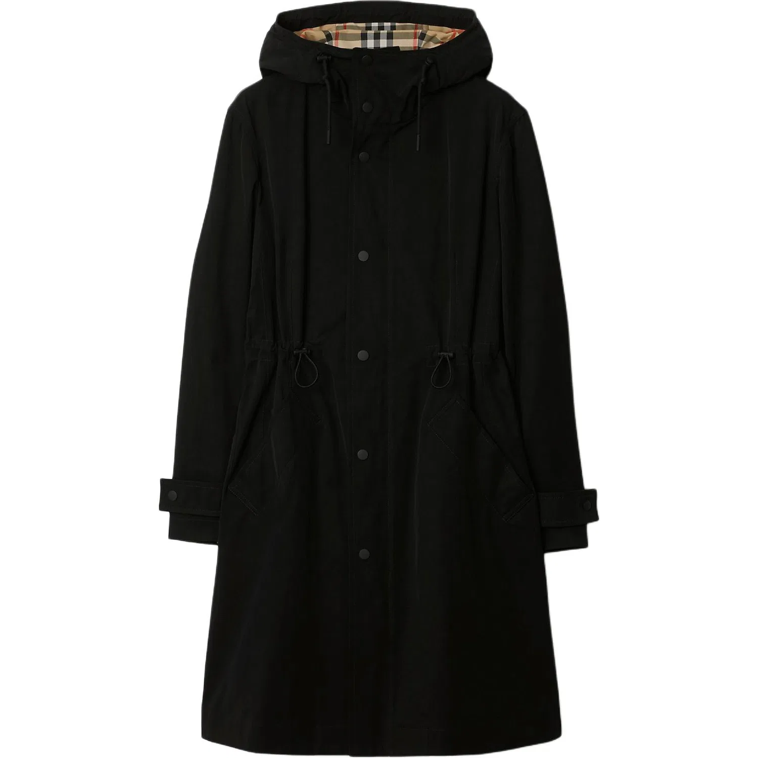 Куртка Burberry, женская, черный, весна/осень