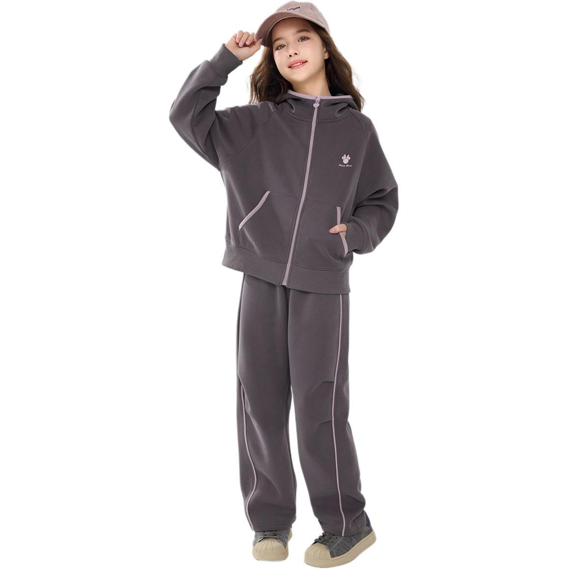 Спортивный костюм Casual Minnie худи и брюки 2 предмета для подростков Disney, фиолетовый — фото 3