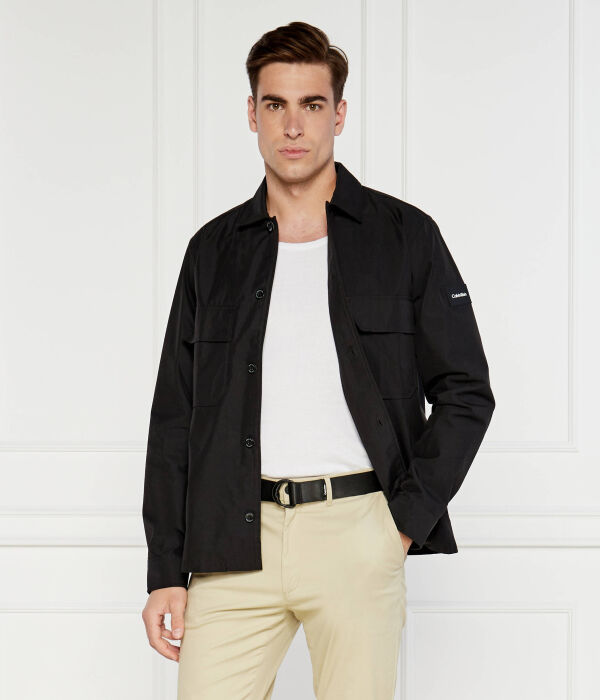 

Рубашка мужская Calvin Klein хлопковая, черный