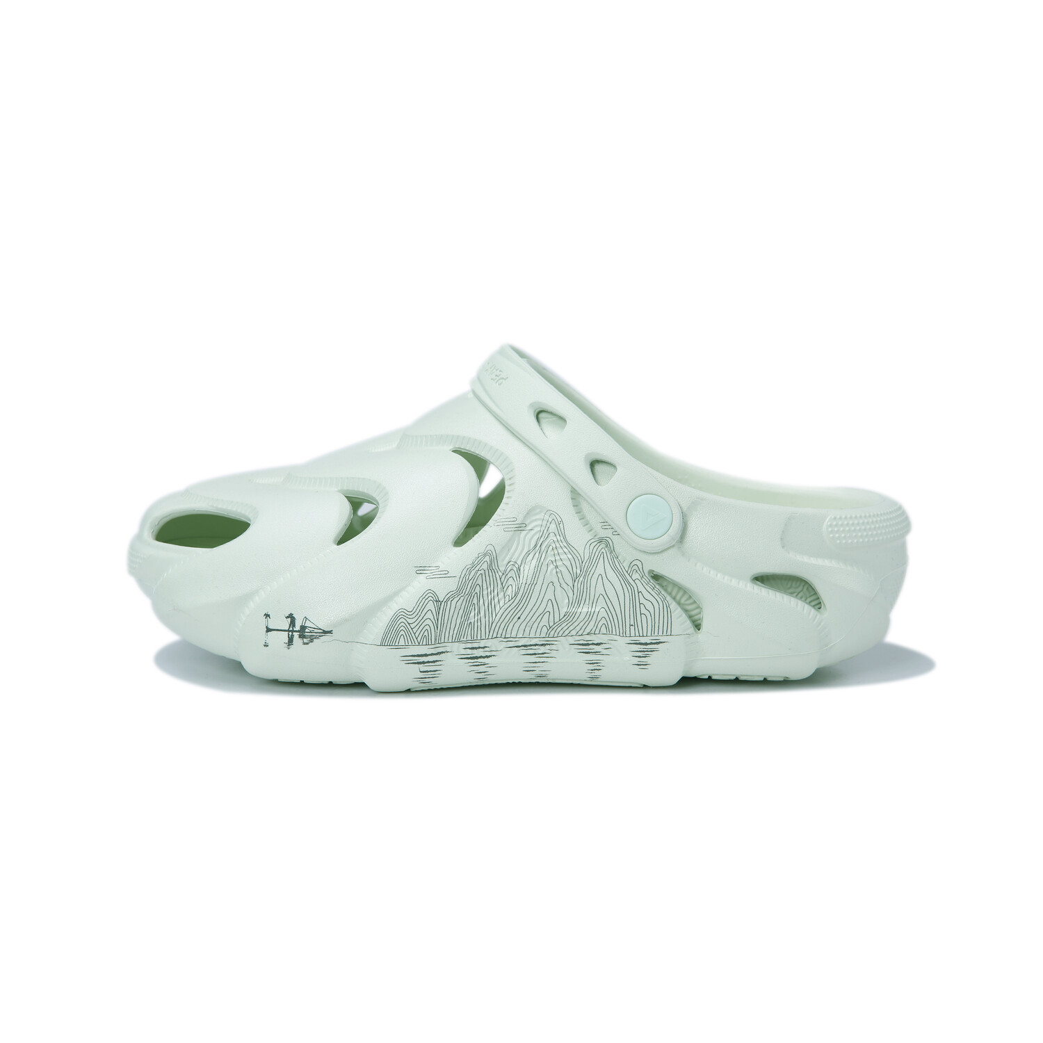 Pole Hole Shoes Clogs Men Peak