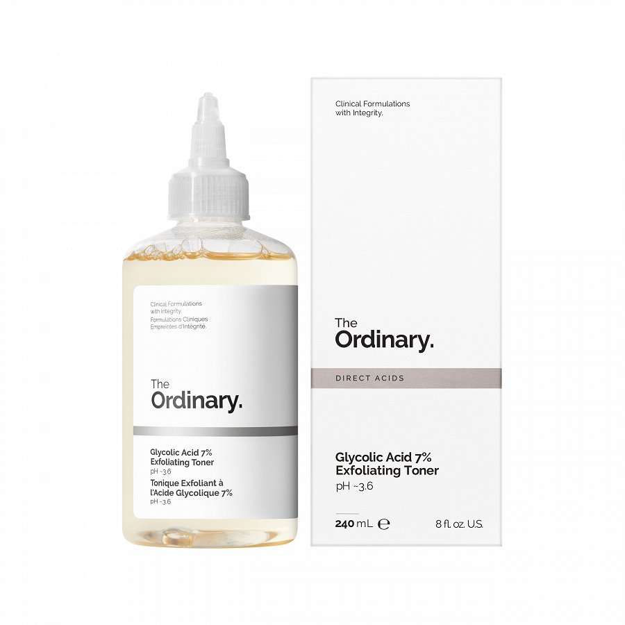 

Отшелушивающий тоник для лица с гликолевой кислотой glycolic acid 7% exfoliating toner The Ordinary, 240 мл