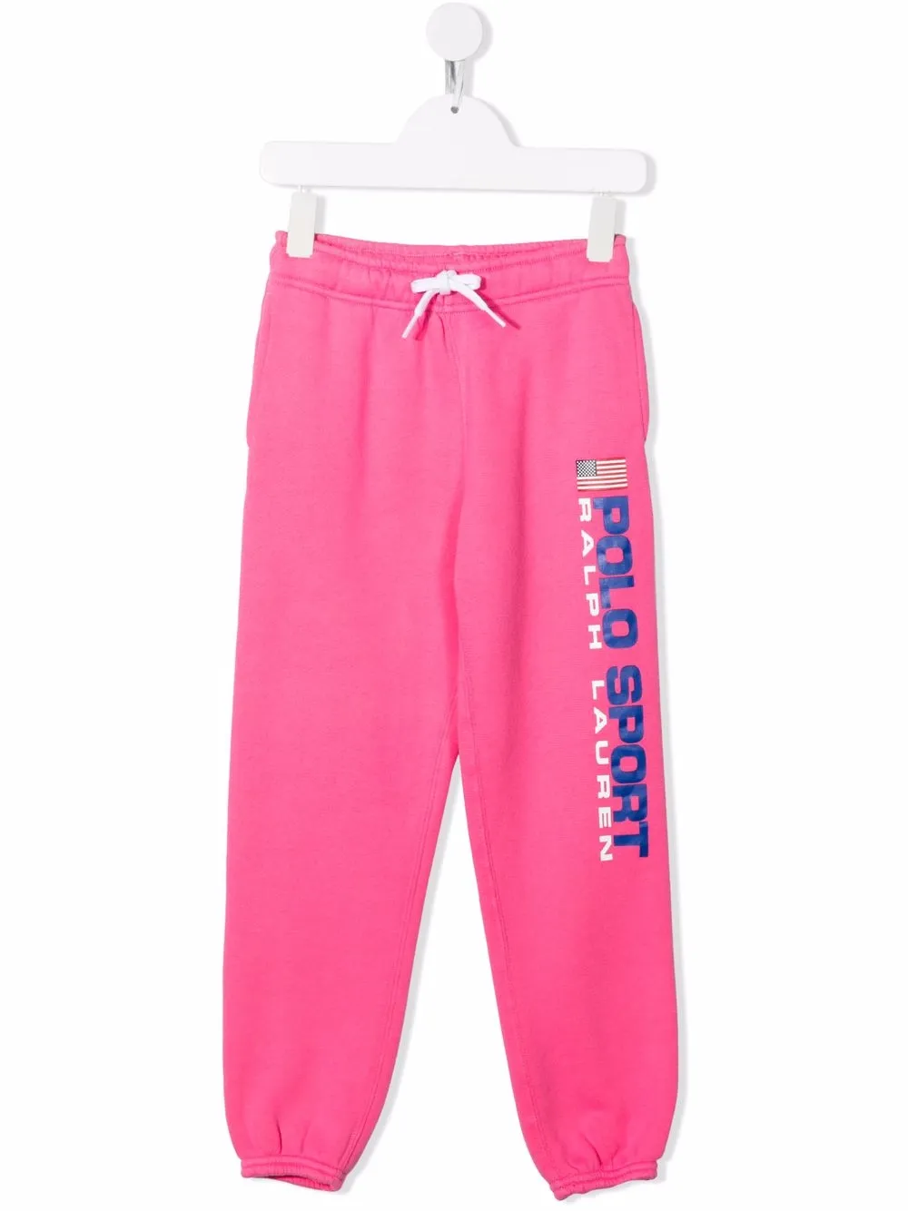 

Спортивные брюки с логотипом POLO RALPH LAUREN KIDS, розовый