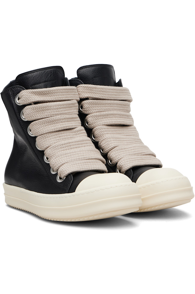 Rick Owens Черные храмовые кроссовки-джамболейс — фото 4