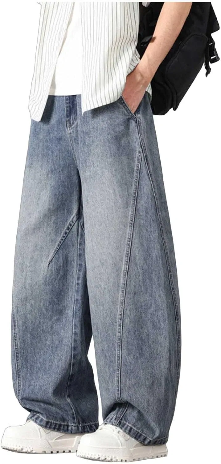 Джинсы свободные Men’s Baggy, синие