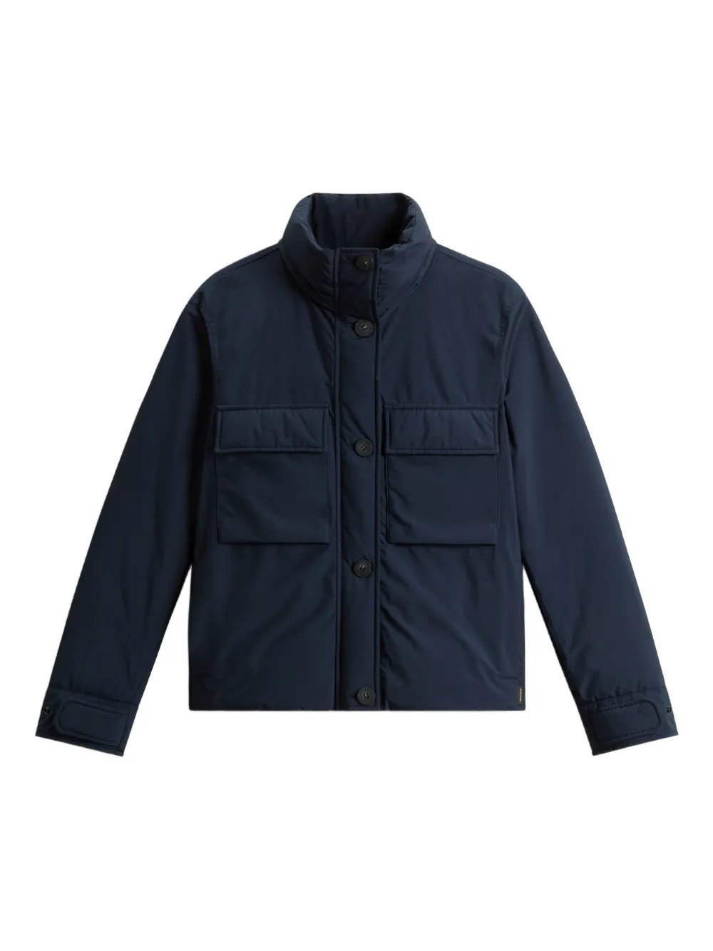 

Пуховик с карманами WOOLRICH, синий