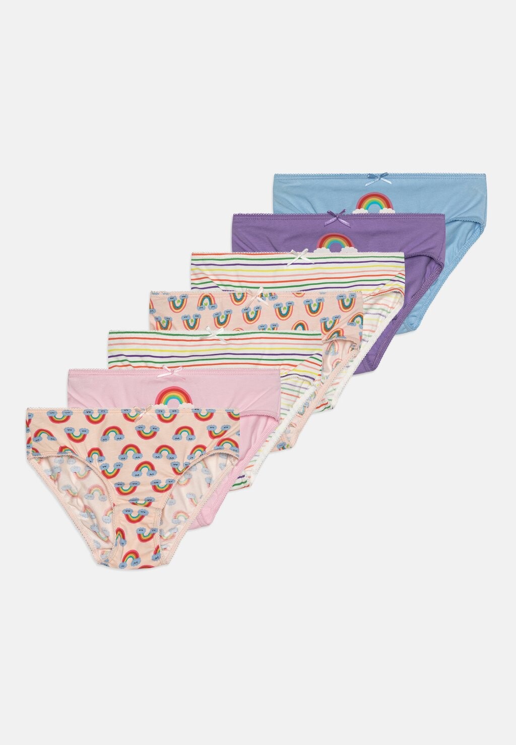 

Трусики 7 PACK Friboo, цвет light pink/light blue/purple