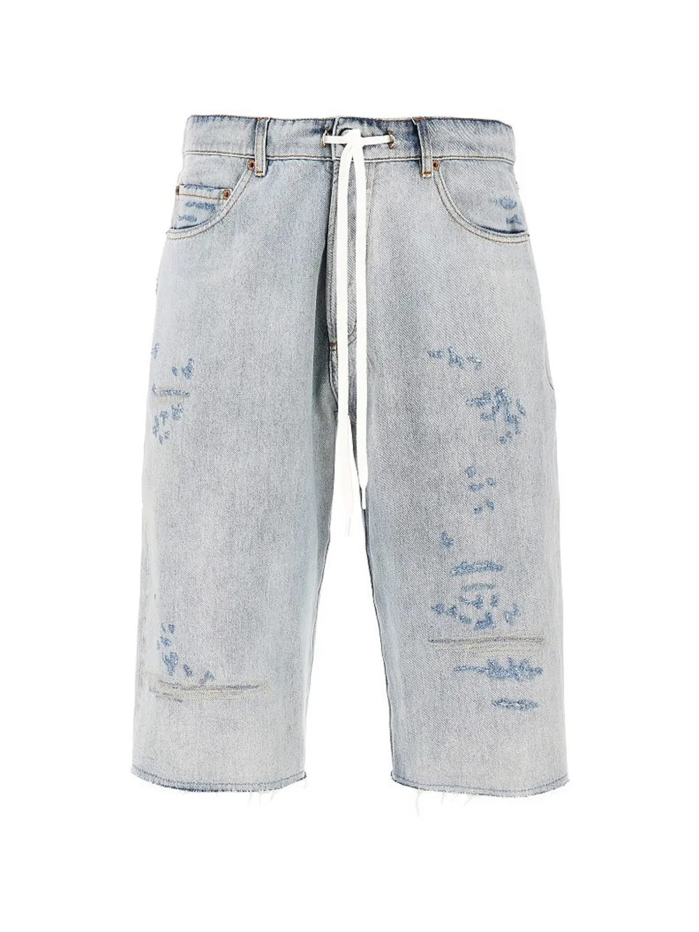 

Бермуды на завязках Mm6 Maison Margiela, синий