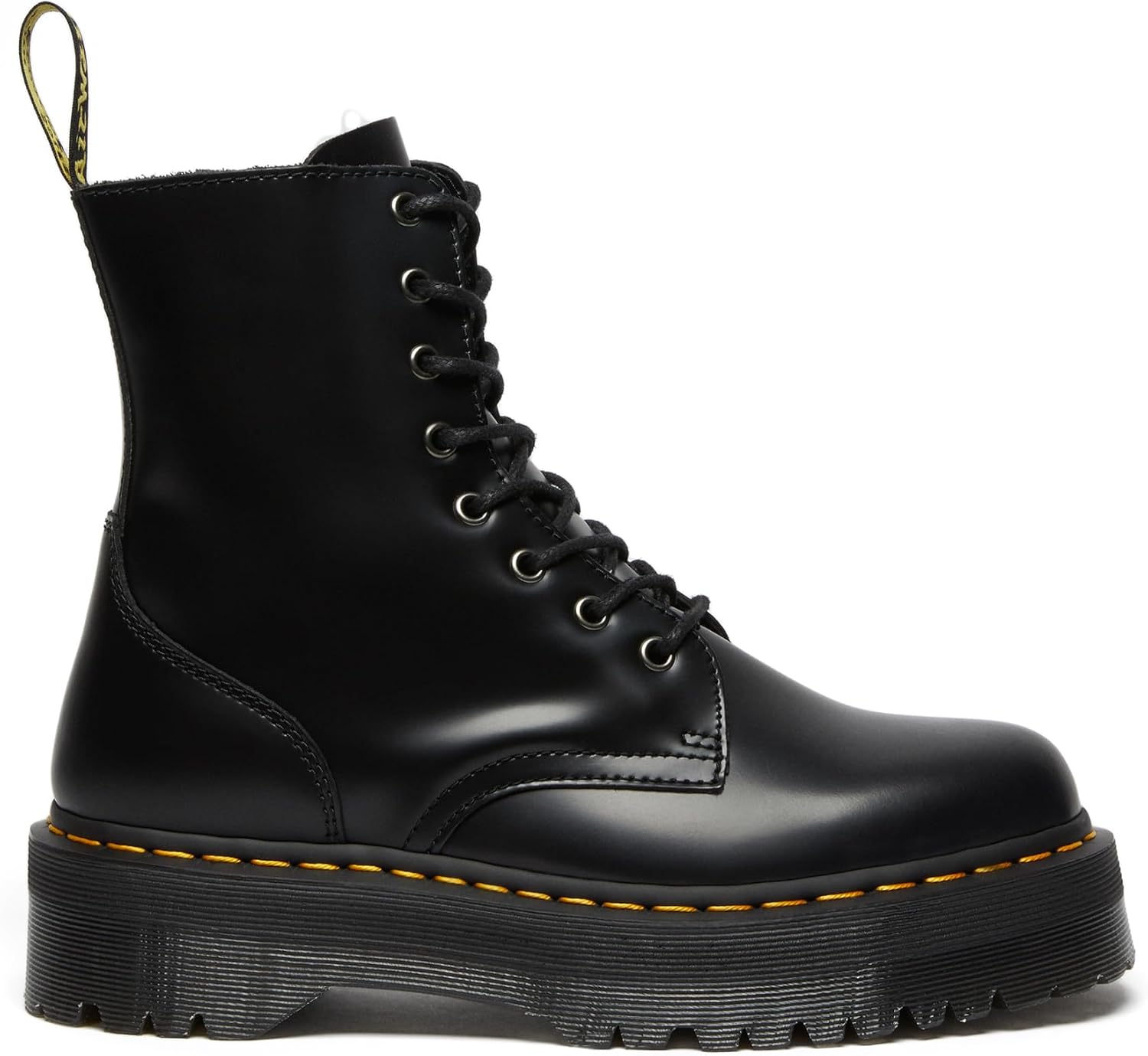 Ботинки Dr. Martens Jadon из гладкой кожи на платформе, черный — фото 4