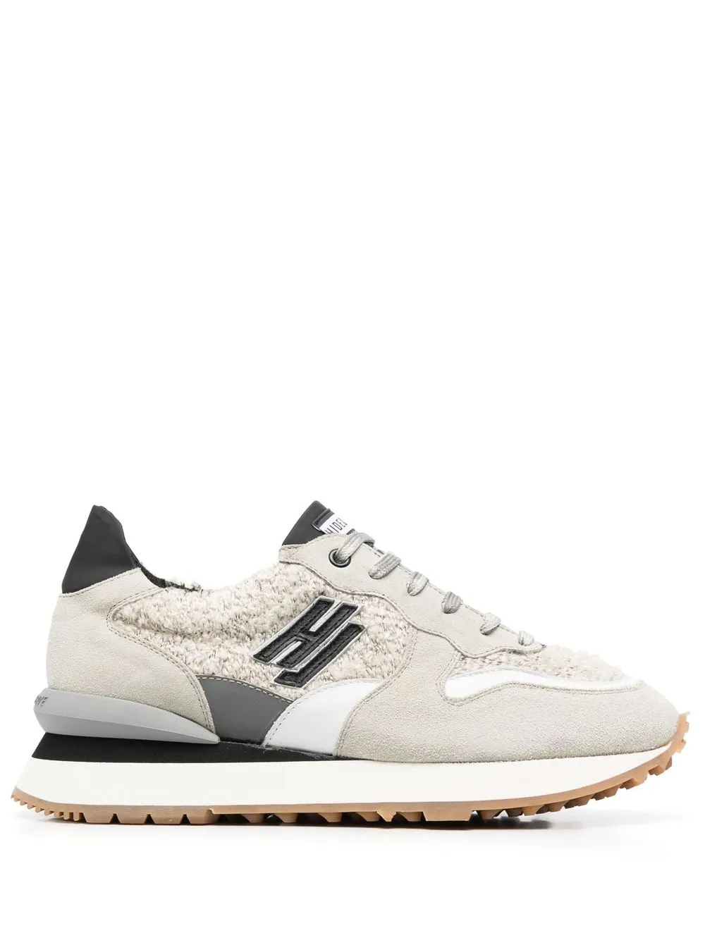 

Кроссовки с нашивкой-логотипом Hide&Jack, нейтральный