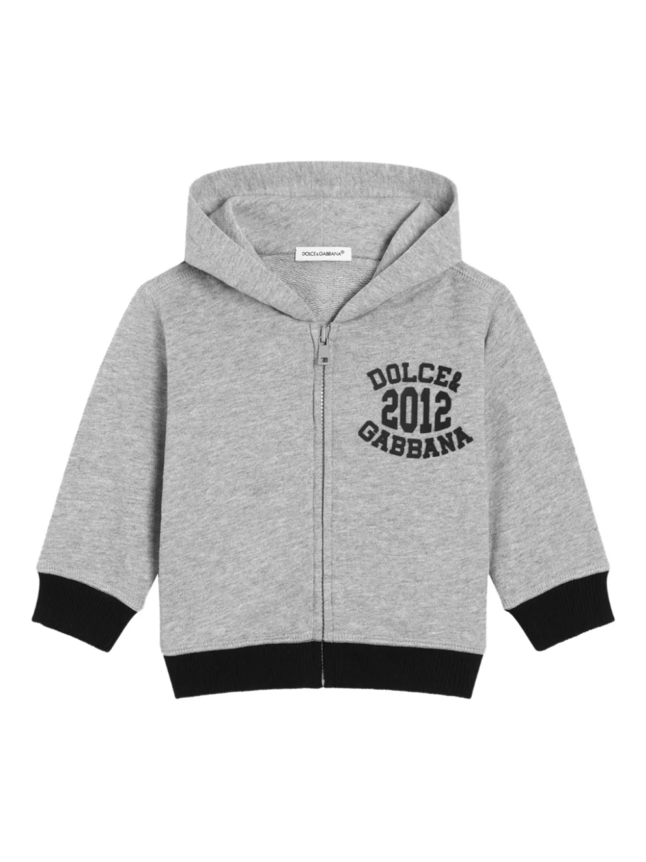 

Dolce & Gabbana Kids базовое худи, серый