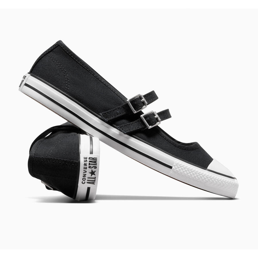 Кеды Converse Chuck Taylor All Star Dainty Mary Jane, черные, унисекс — фото 4