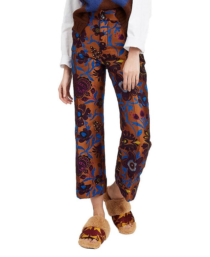 

Брюки Hendrix Selva Jacquard Brown La DoubleJ, мультиколор