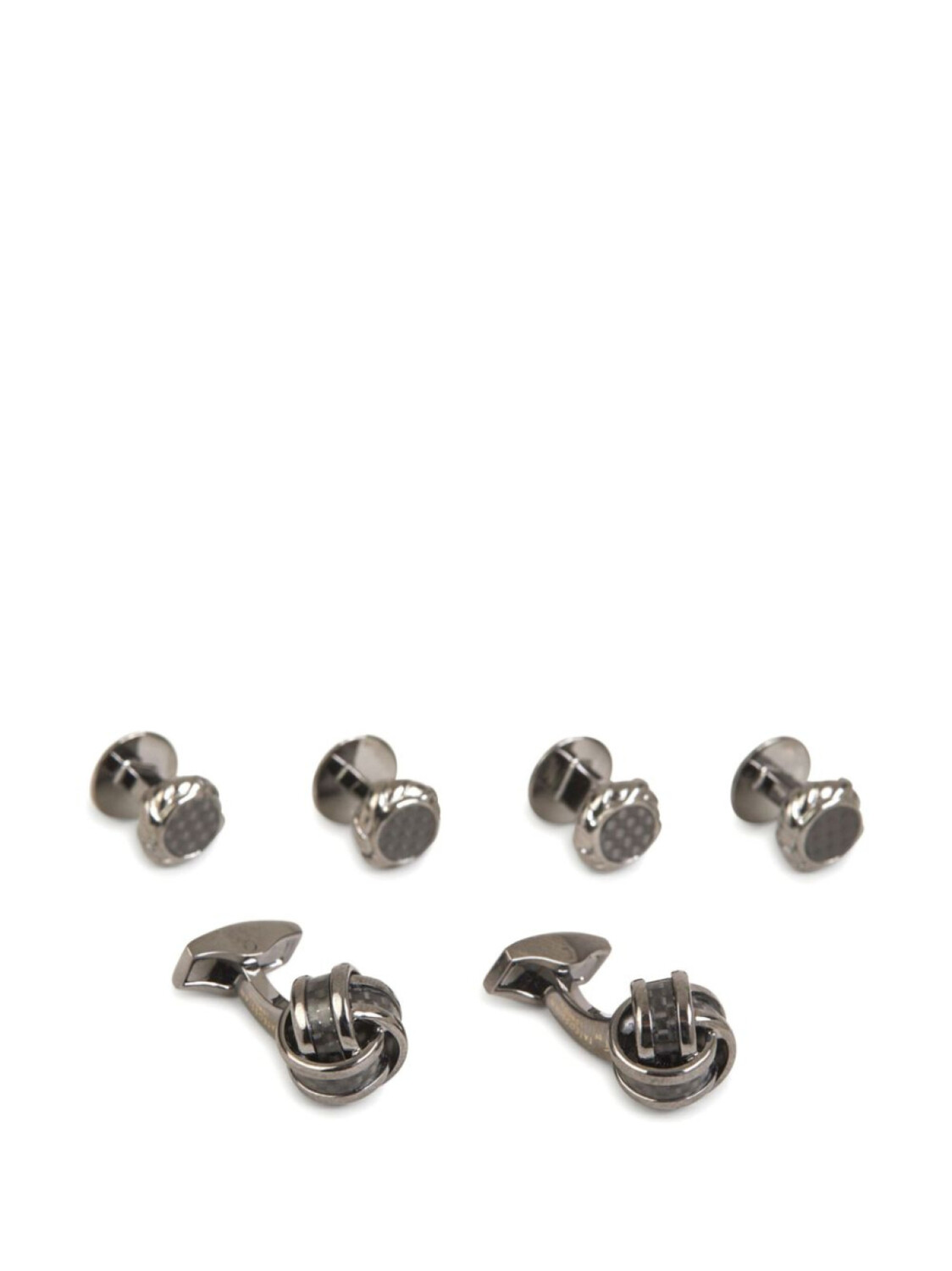 

Tateossian запонки Knot, черный