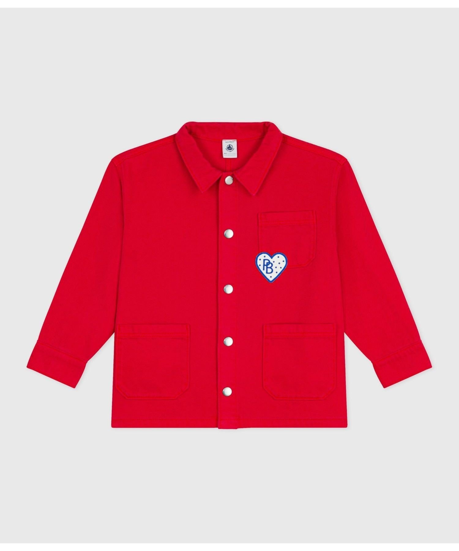 Рабочая куртка PETIT BATEAU, Red — фото 3