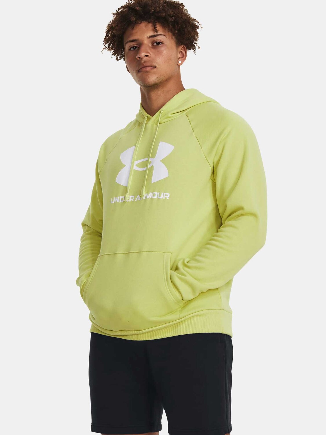

Толстовка Under Armour Rival Fleece Logo HD, желтый