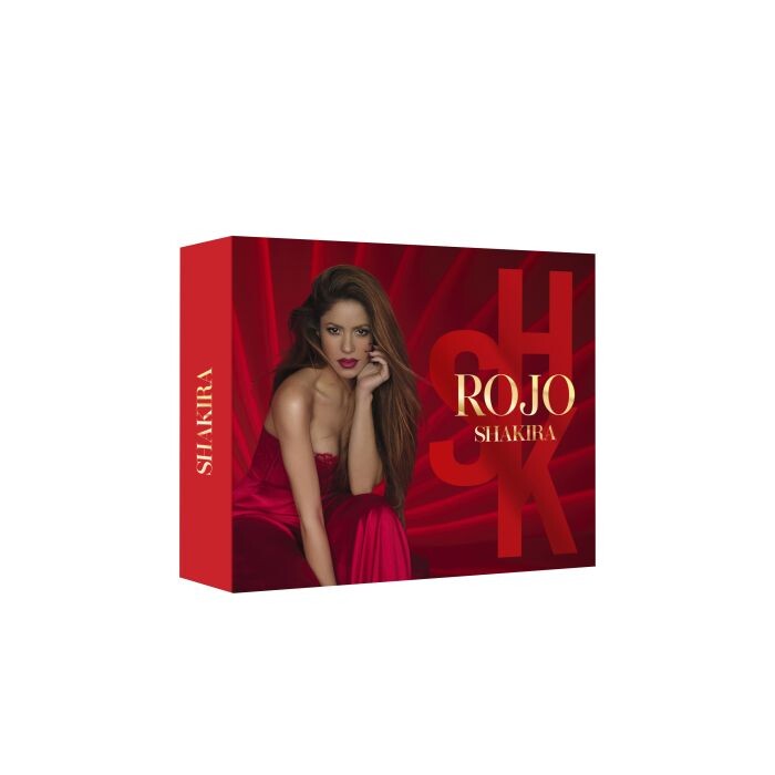 

Женская туалетная вода Rojo Eau de Parfum Estuche de regalo Shakira, Set 2 productos