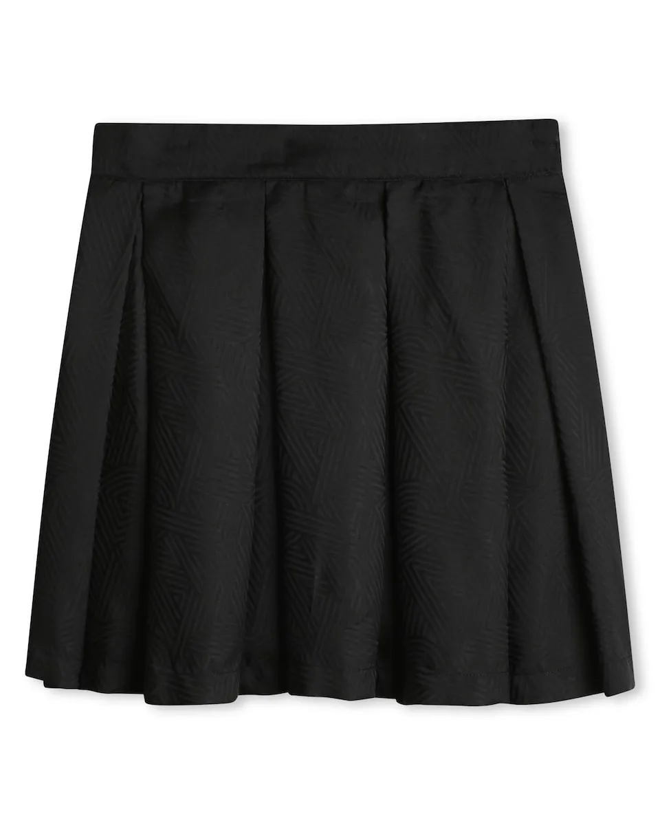 

Детская однотонная юбка DKNY, черный