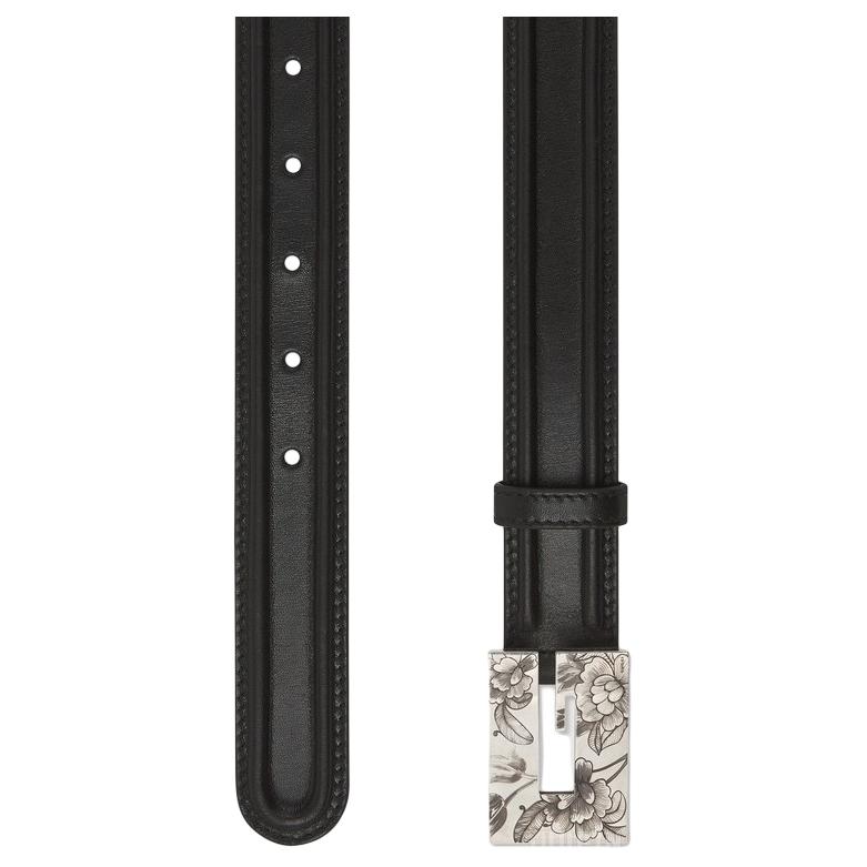 G Series Кожаные ремни для мужчин Ширина 3 см GUCCI — фото 3