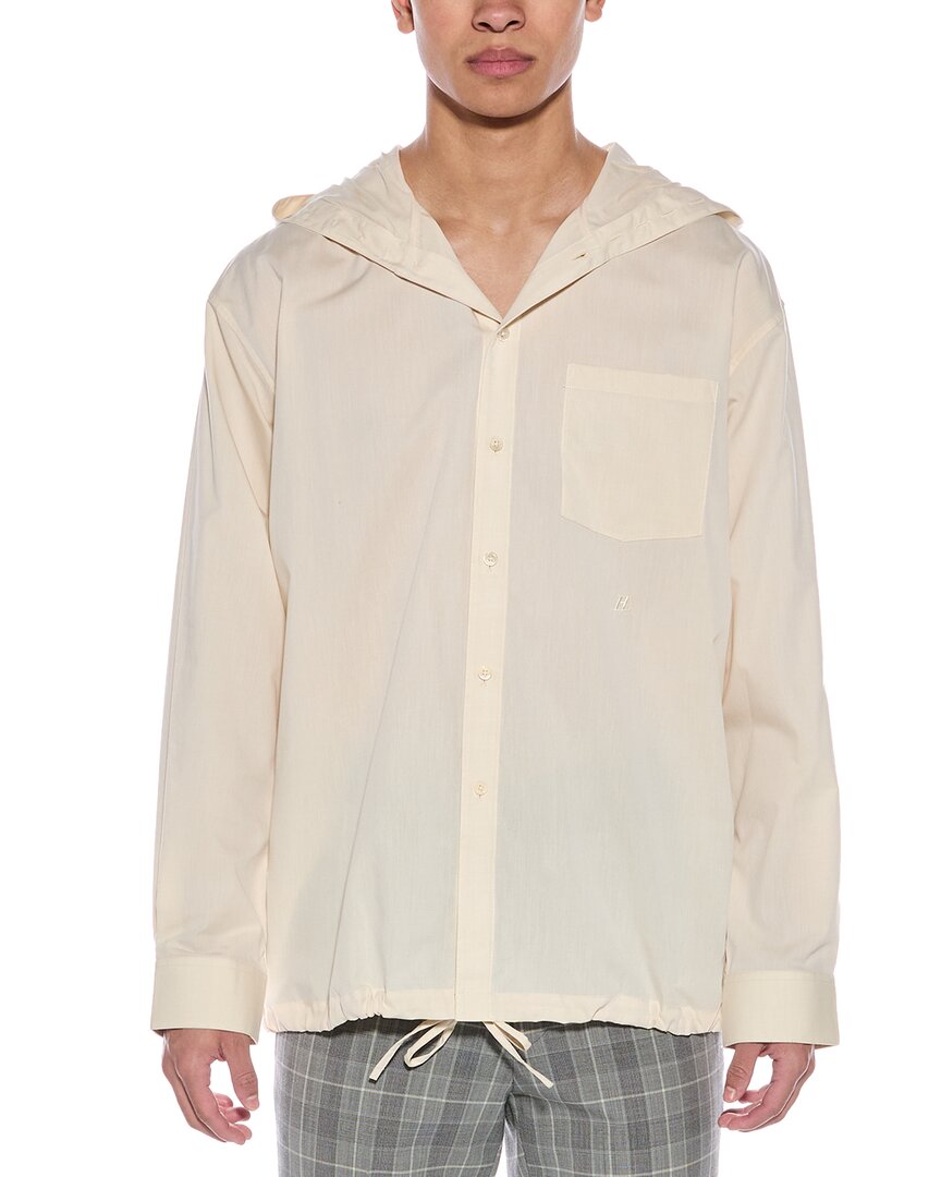 

Рубашка с капюшоном Helmut Lang, бежевый