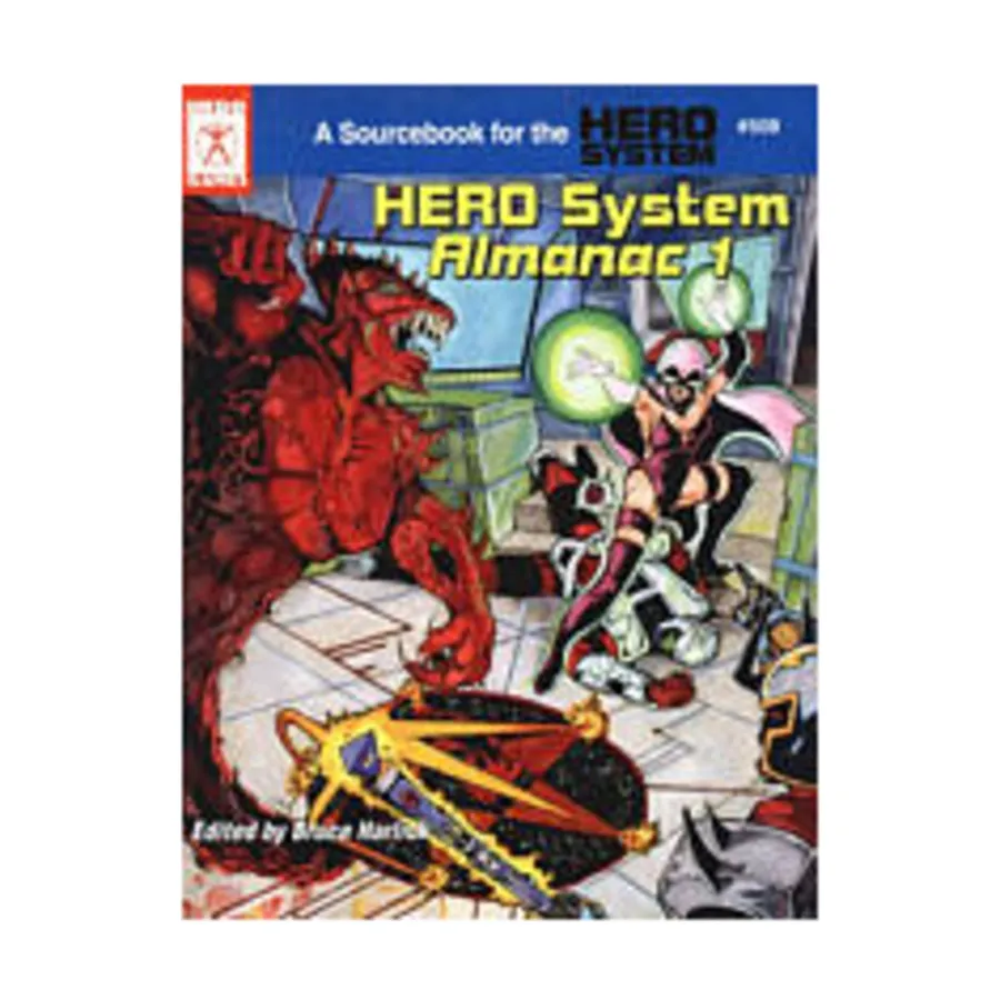 

Hero System Almanac #1, Hero System & Champions (4th Edition), мягкая обложка