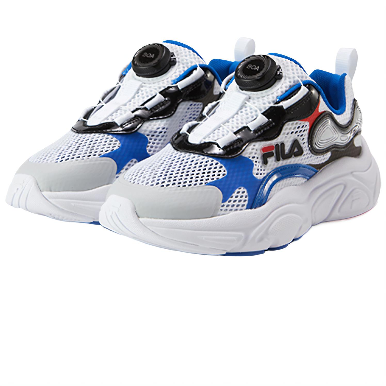 Термические ботинки Low Top Kids Lifestyle Shoes Standard White/navy Blue Kids' FILA KIDS, Sкоричневыйdard белый/синий — фото 3