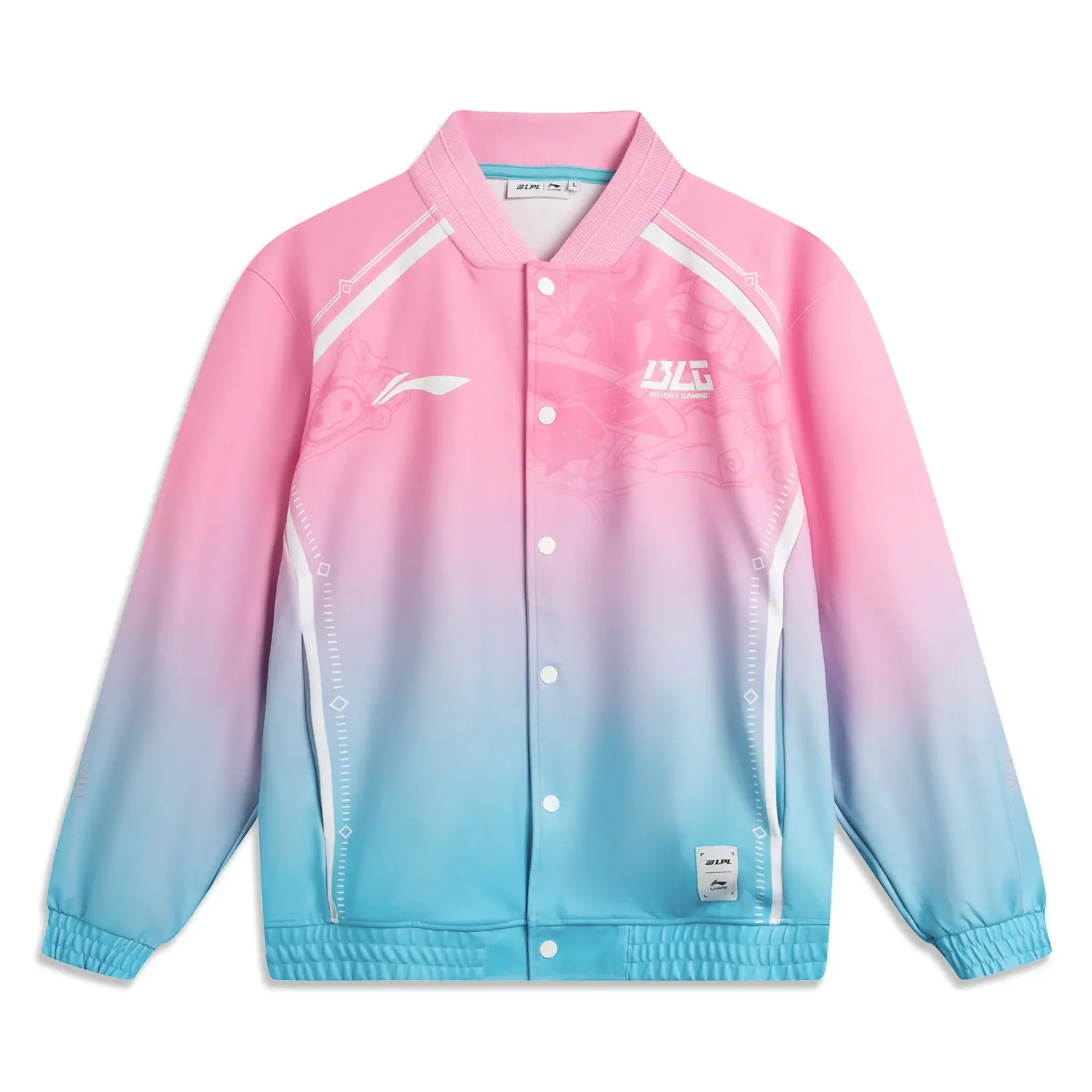 

LINING Куртка LPL унисекс персикового розового цвета, Peach Wood Pink