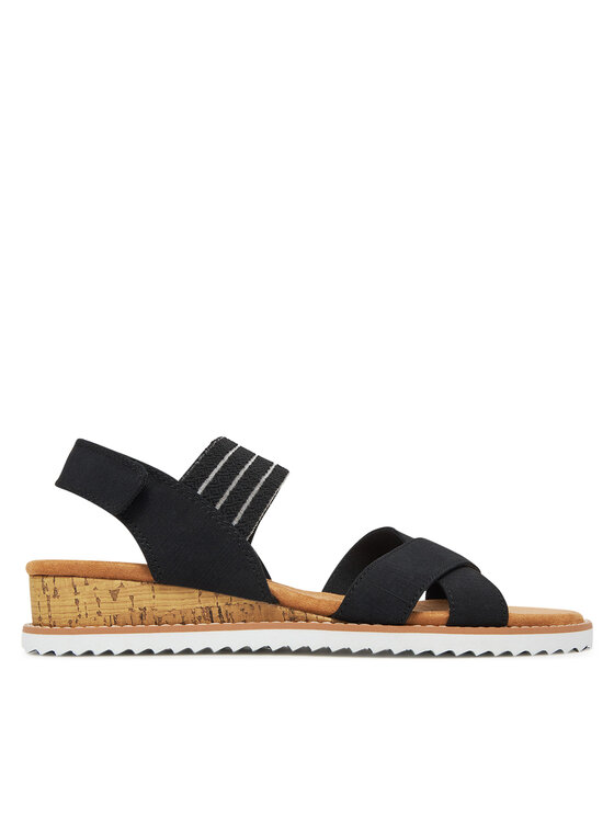 Сандалии BOBS Desert Kiss-Shore Enough 114130/BLK Skechers, черный