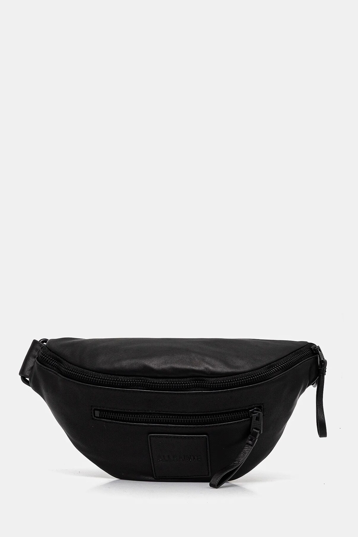 

Кожаная поясная сумка AllSaints ITOKO, черный