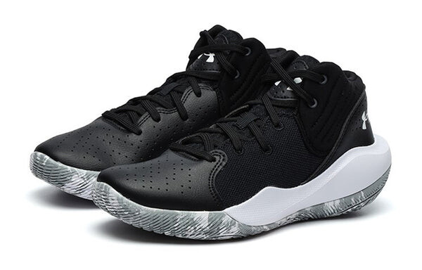 Кроссовки jet 21 syn 'black white' Under Armour, черный — фото 2